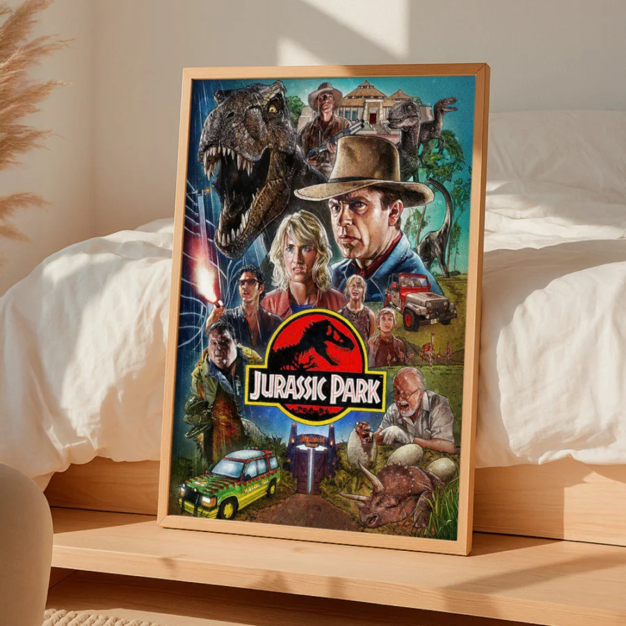 Cuadro de Jurassic Park