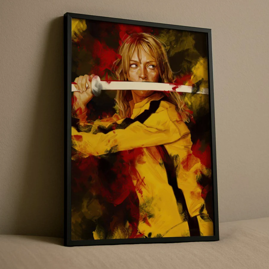 Cuadro de Beatrix Kiddo - Kill Bill