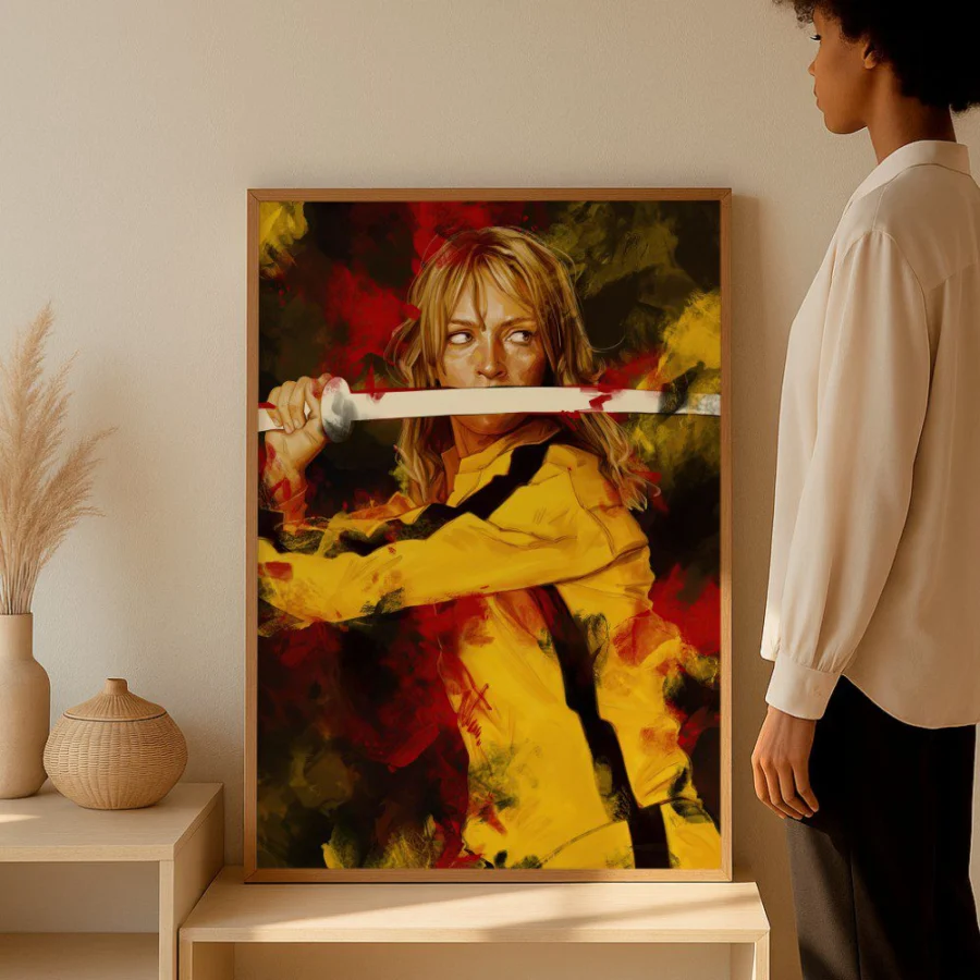 Cuadro de Beatrix Kiddo - Kill Bill