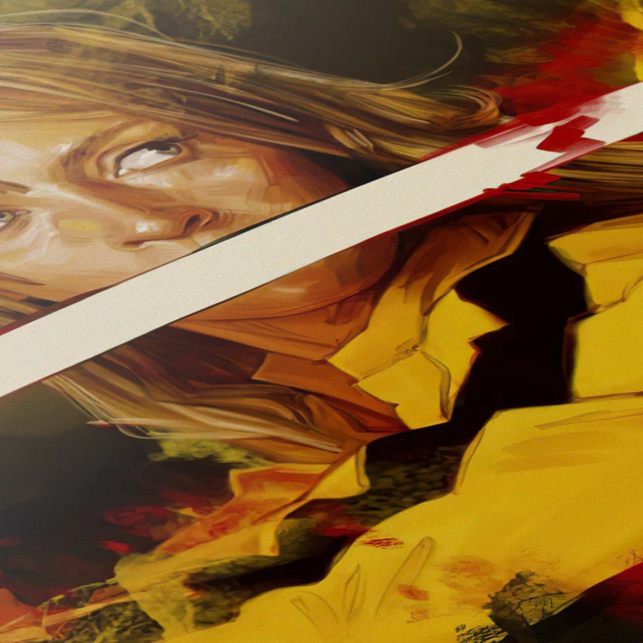 Cuadro de Beatrix Kiddo - Kill Bill