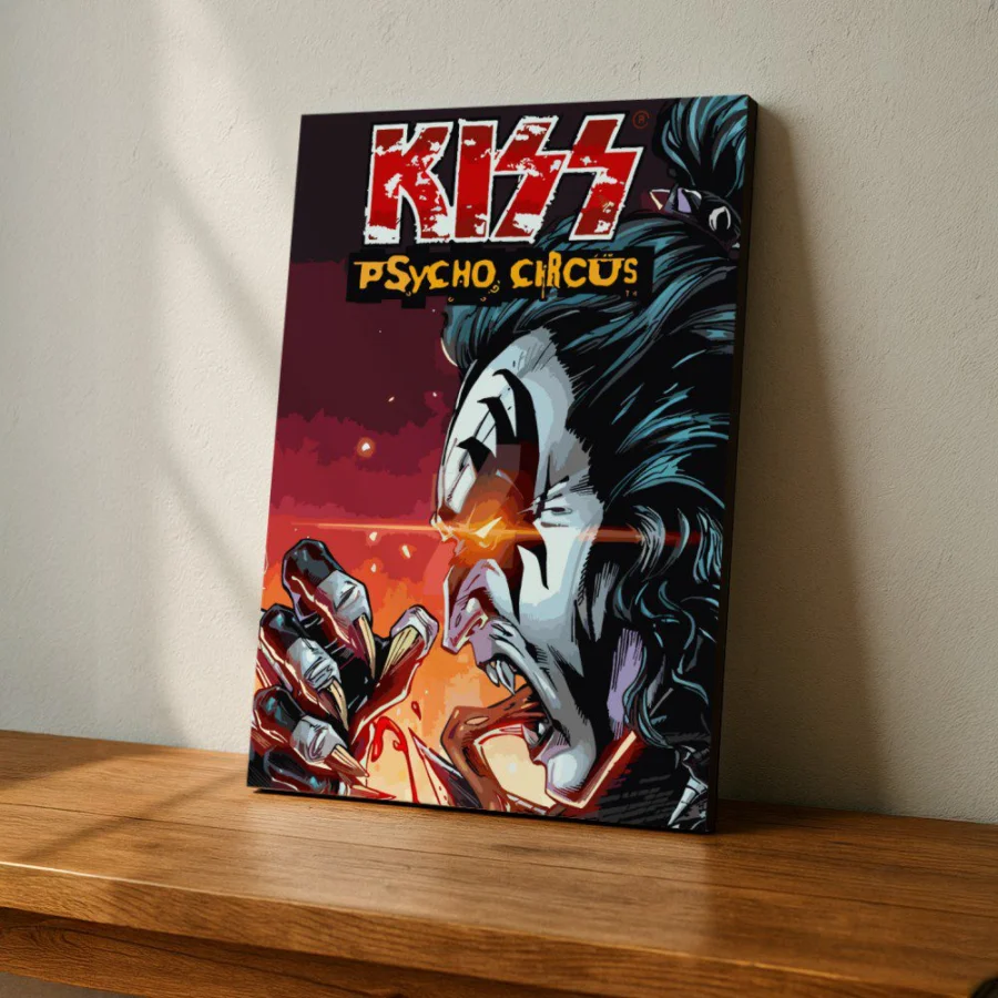 Cuadro de Kiss - Psycho Circus