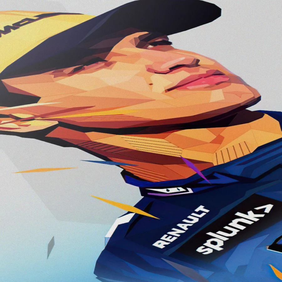 Cuadro de Lando Norris