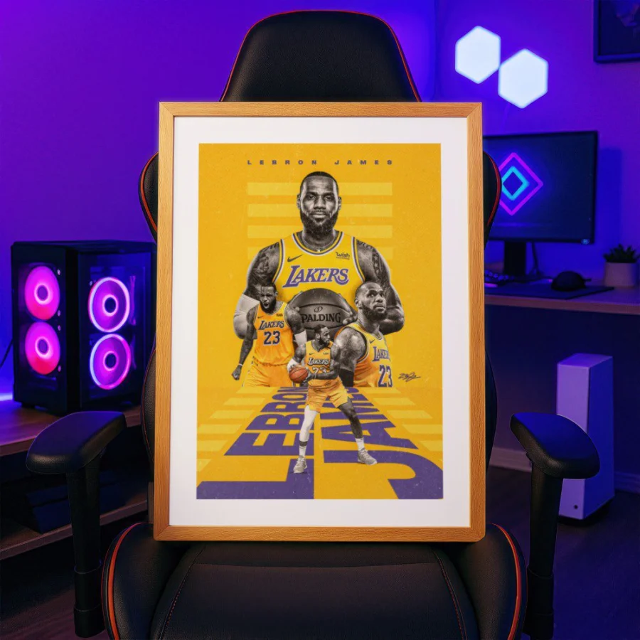 Cuadro de LeBron James