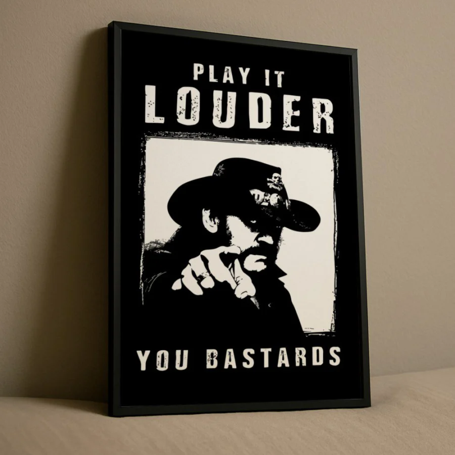 Cuadro de Lemmy Kilmister