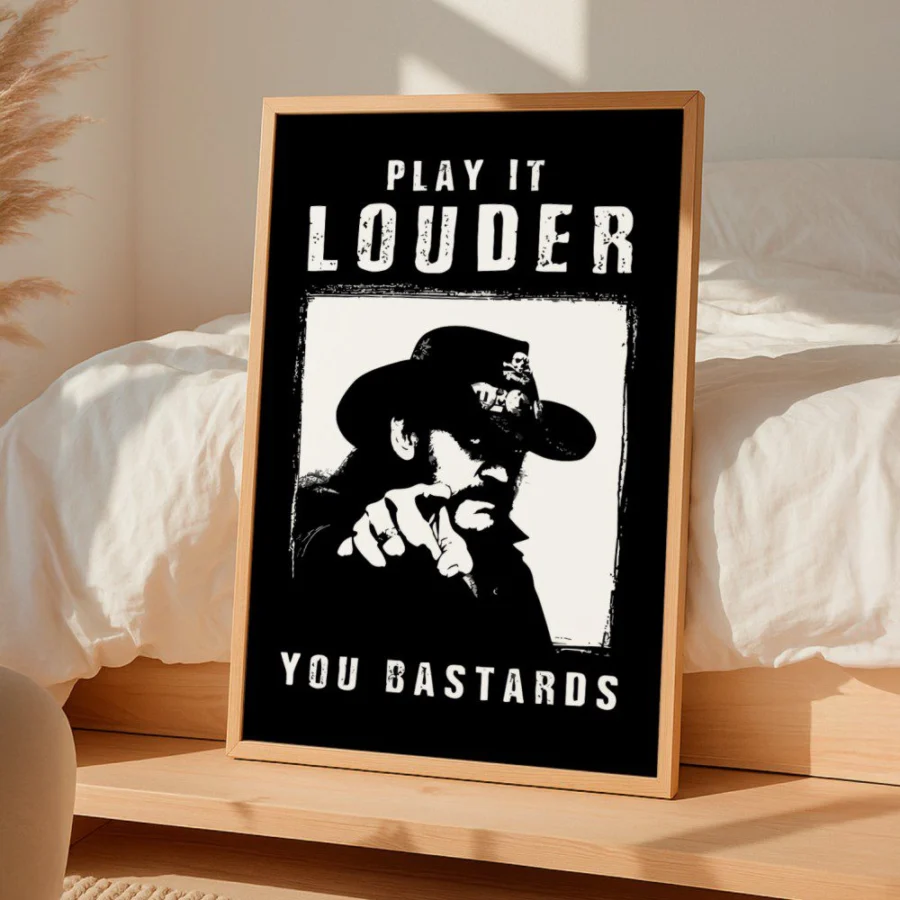 Cuadro de Lemmy Kilmister
