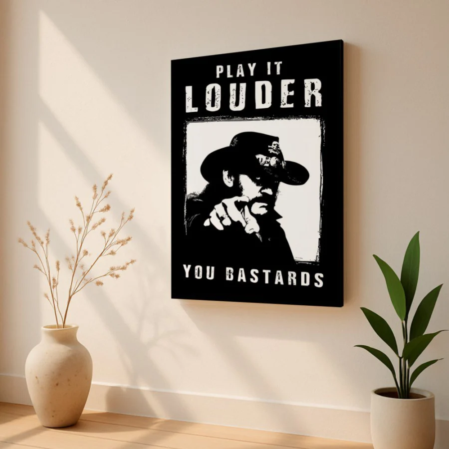 Cuadro de Lemmy Kilmister