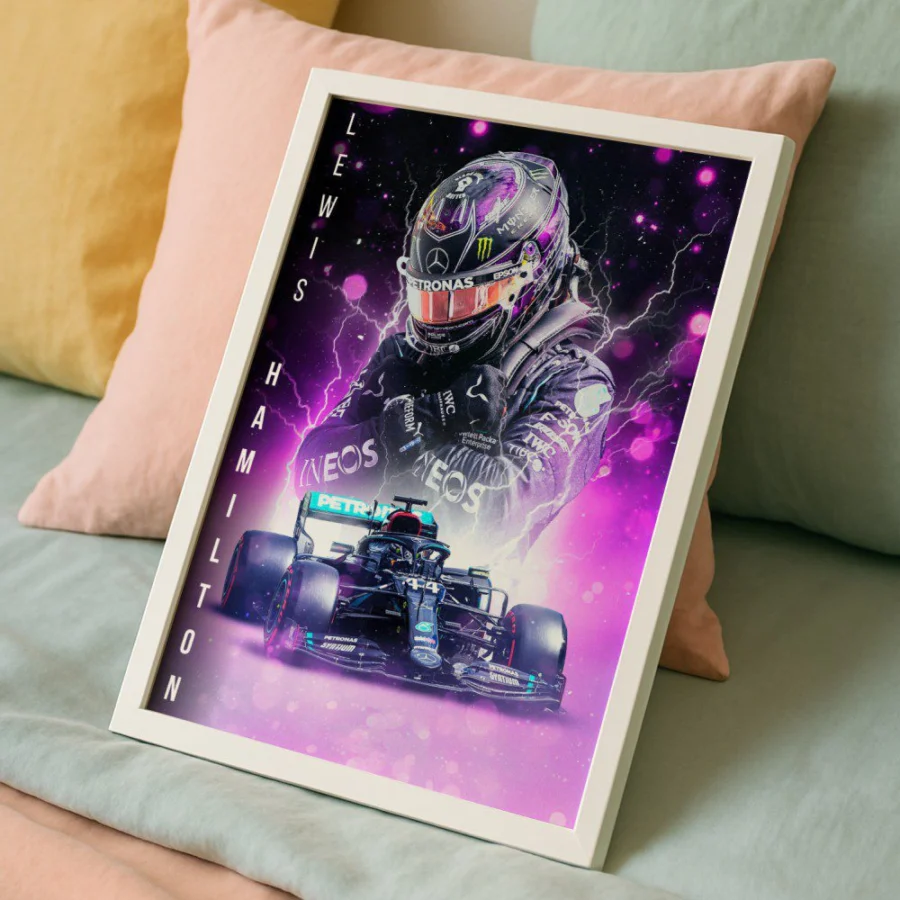 Cuadro de Lewis Hamilton