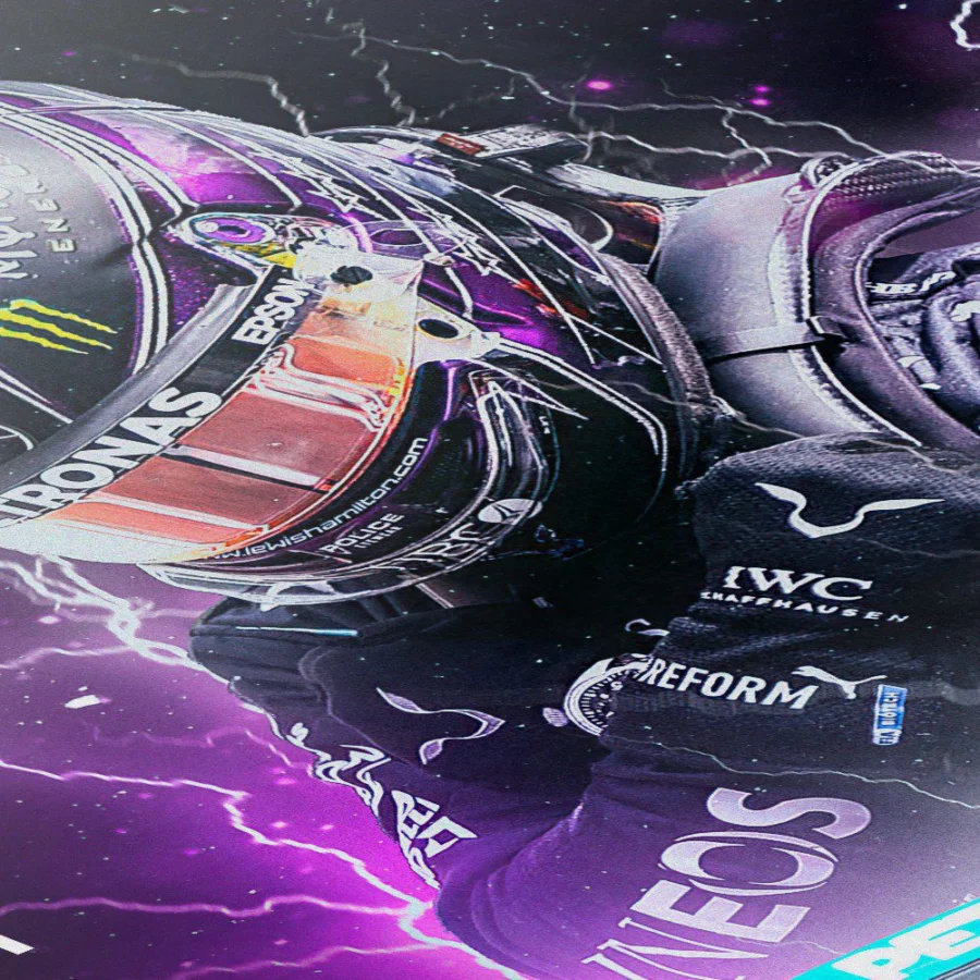 Cuadro de Lewis Hamilton