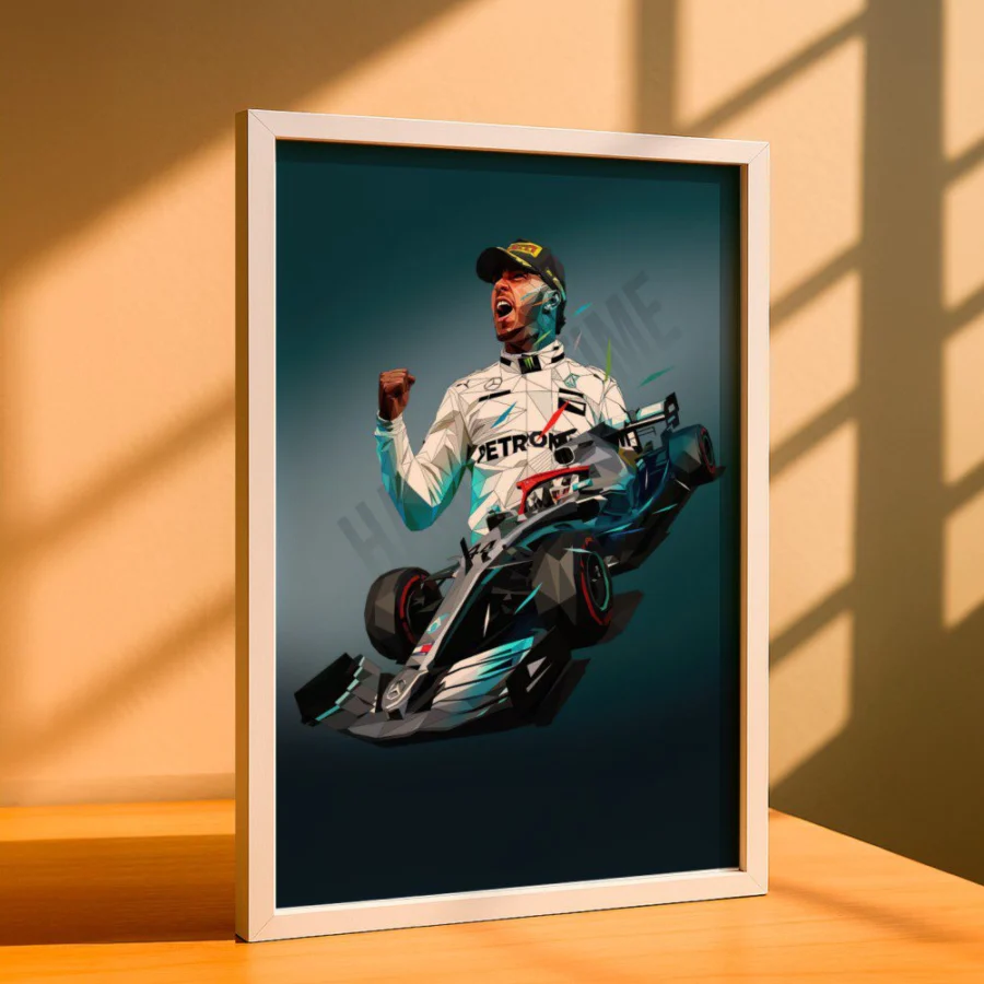 Cuadro de Lewis Hamilton