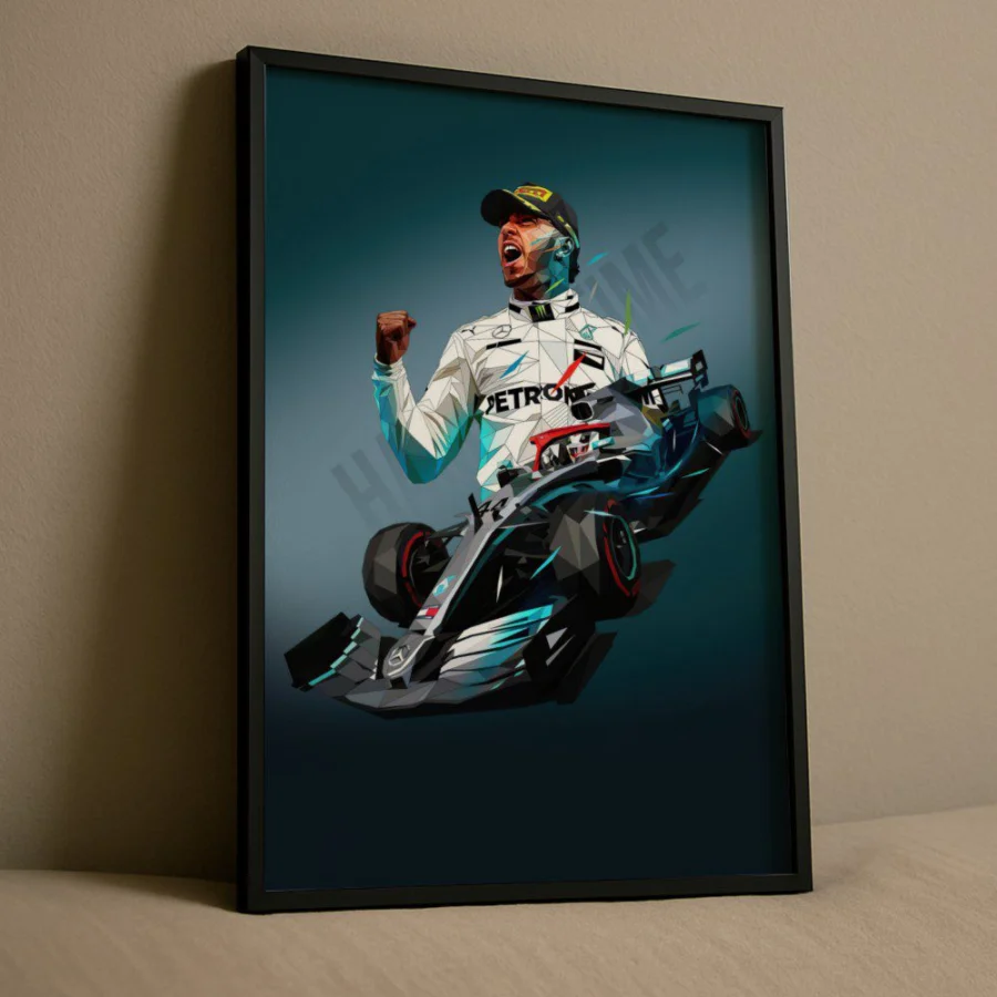 Cuadro de Lewis Hamilton
