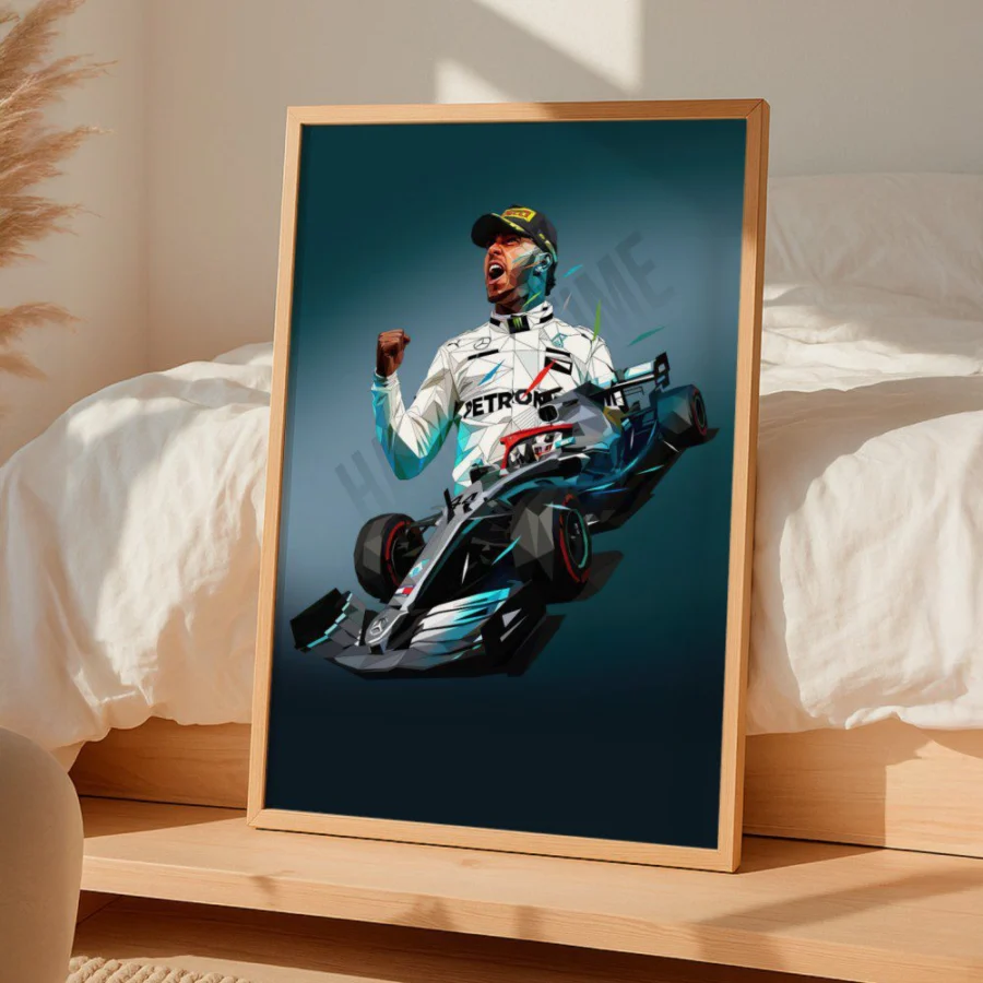 Cuadro de Lewis Hamilton