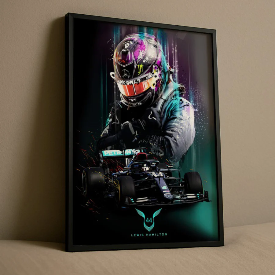 Cuadro de Lewis Hamilton