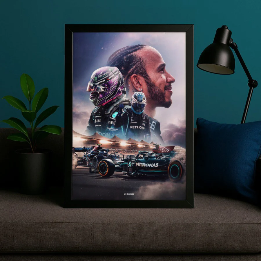 Cuadro de Lewis Hamilton