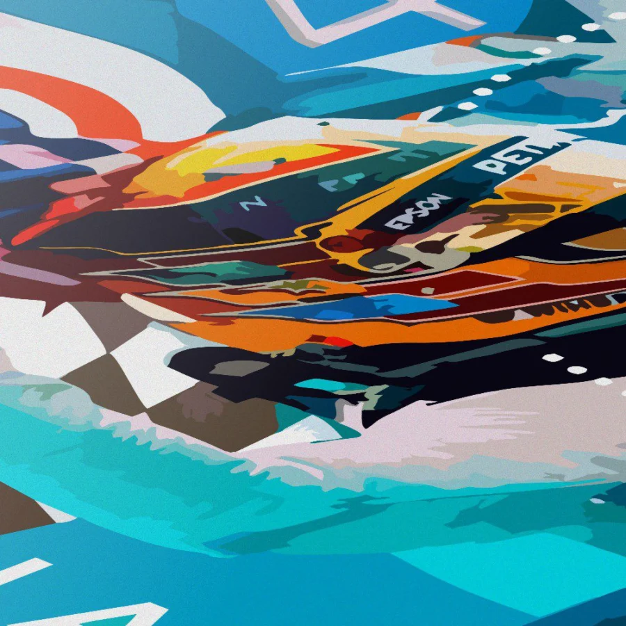 Cuadro de Lewis Hamilton