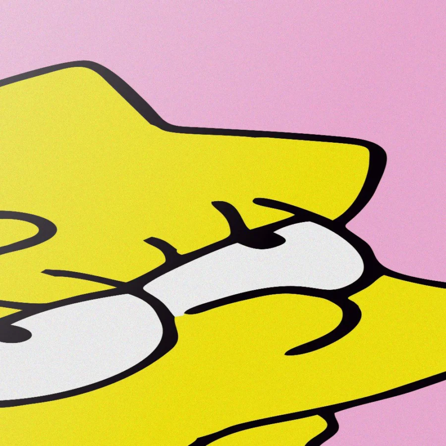 Cuadro de Lisa Simpson