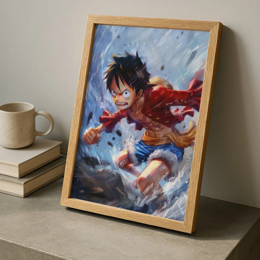 Cuadro de Monkey D. Luffy