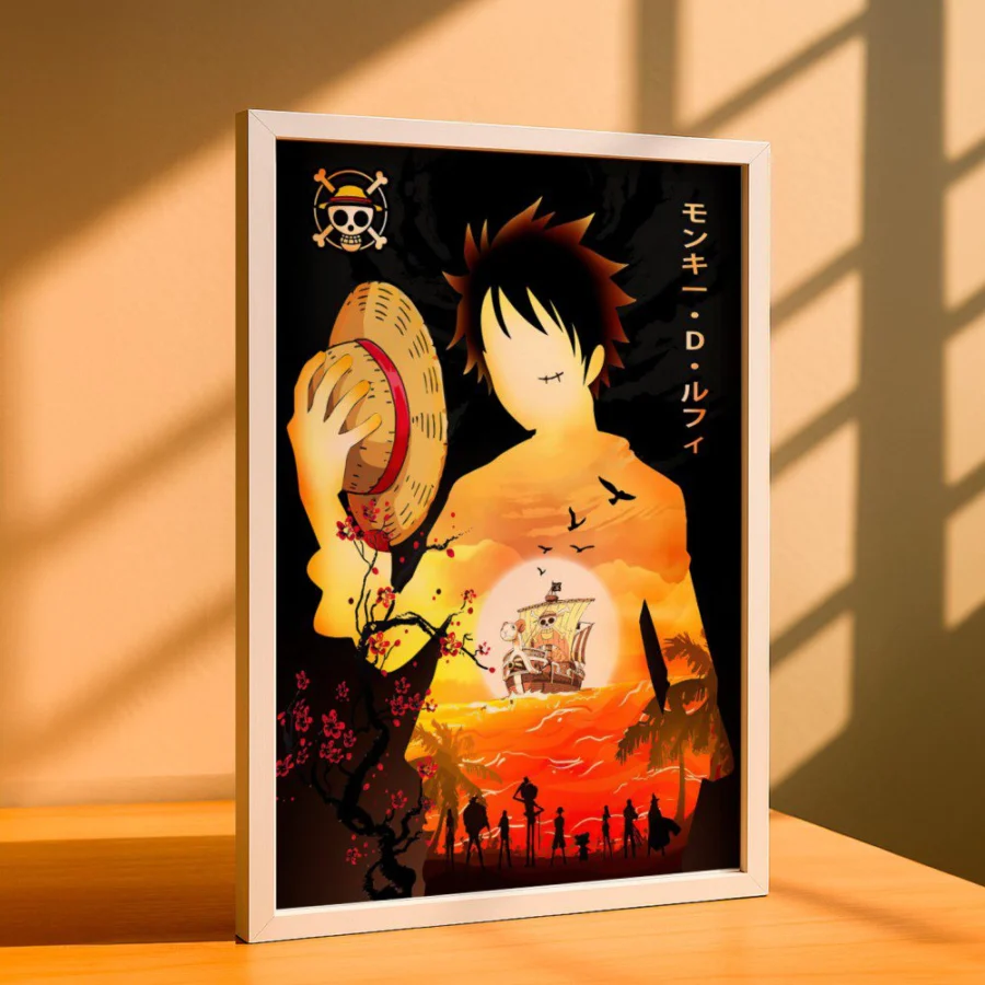 Cuadro de Monkey D. Luffy