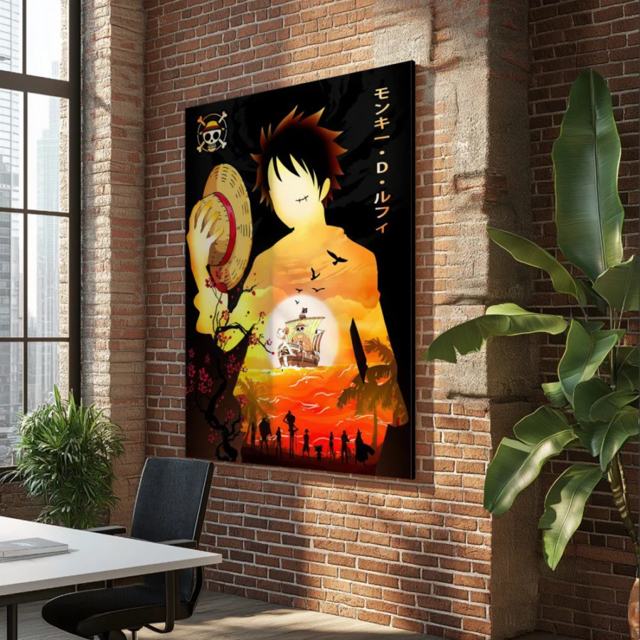 Cuadro de Monkey D. Luffy