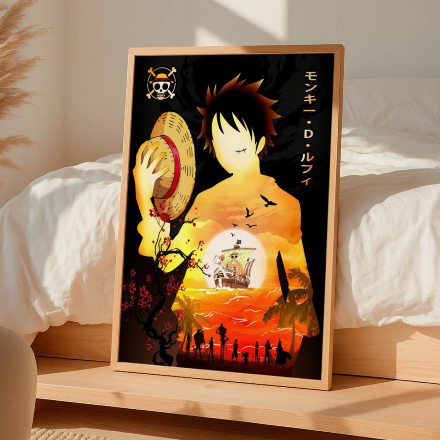 Cuadro de Monkey D. Luffy