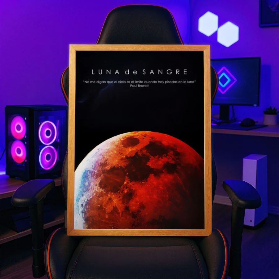 Cuadro de Luna de Sangre