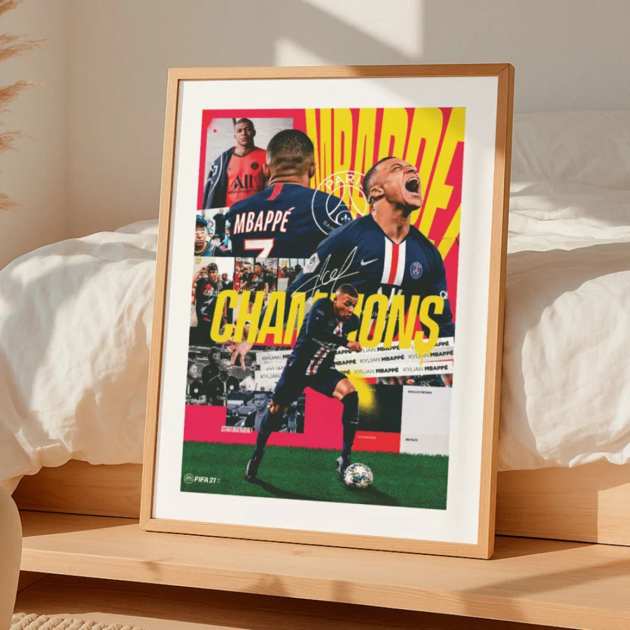 Cuadro de Mbappe