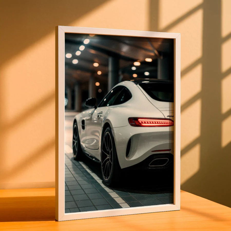 Cuadro de Mercedes AMG GT