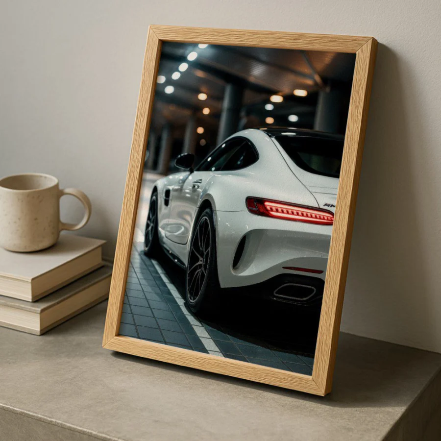 Cuadro de Mercedes AMG GT