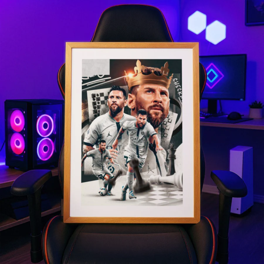 Cuadro de Messi