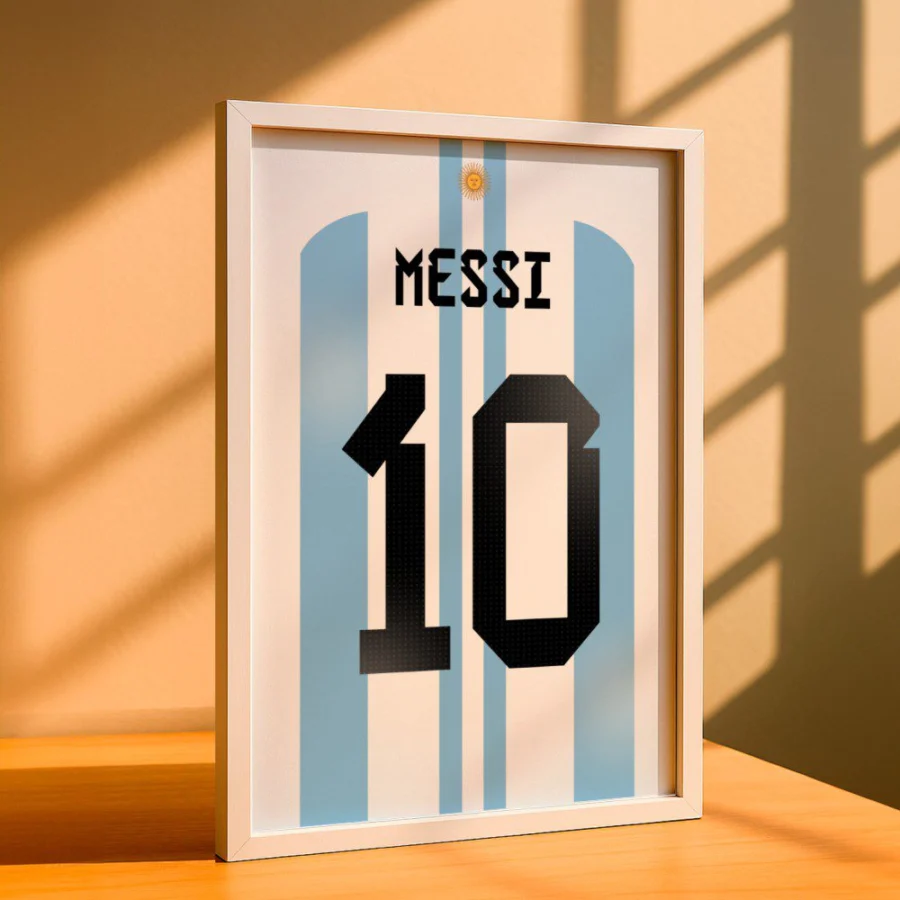 Cuadro de Lionel Messi