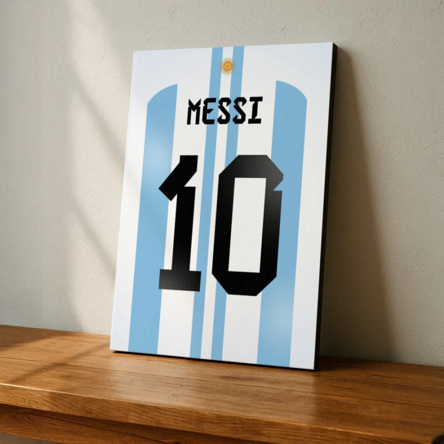 Cuadro de Lionel Messi