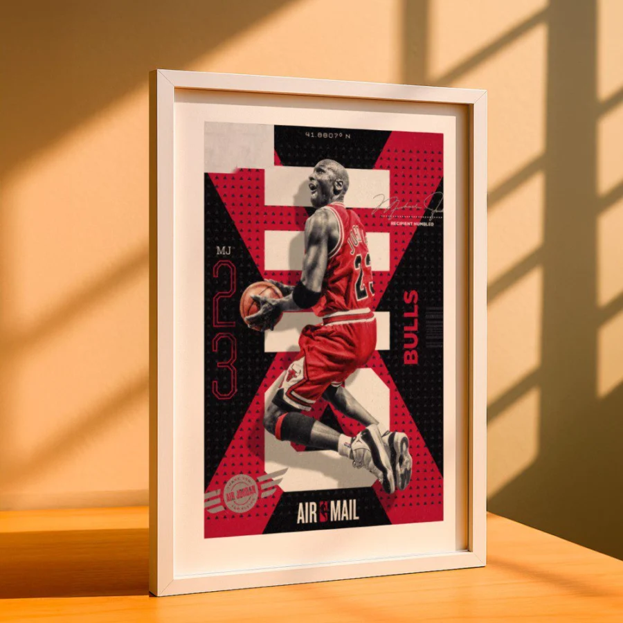 Cuadro de Michael Jordan
