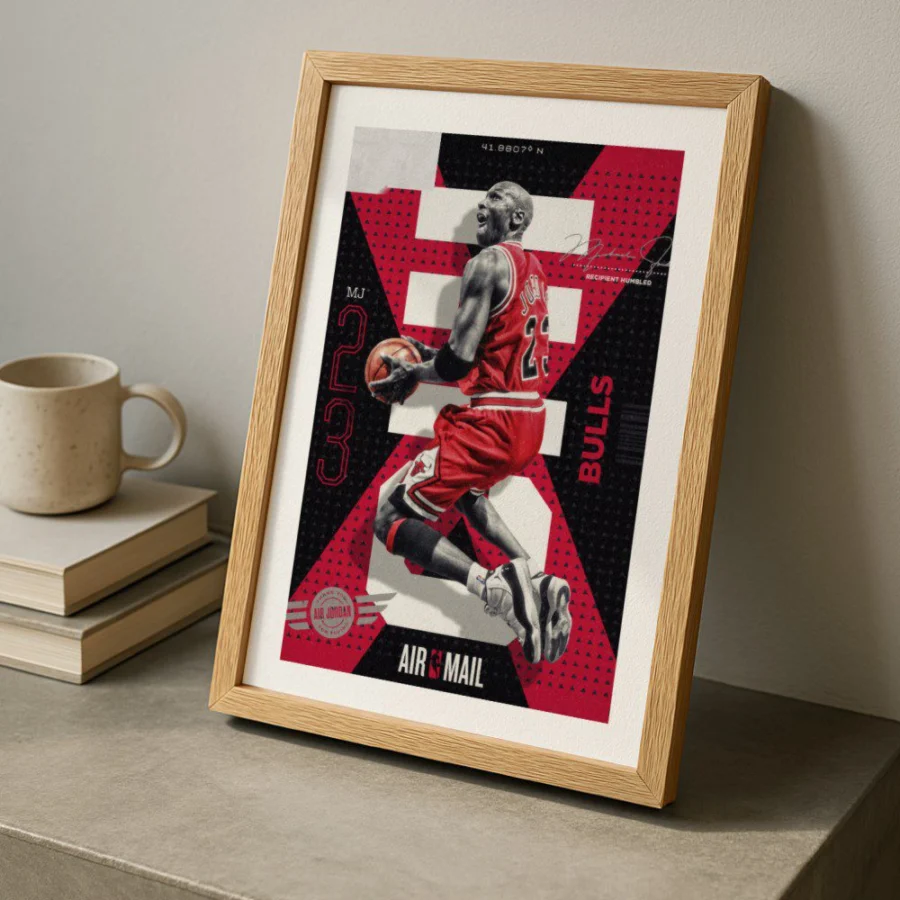 Cuadro de Michael Jordan