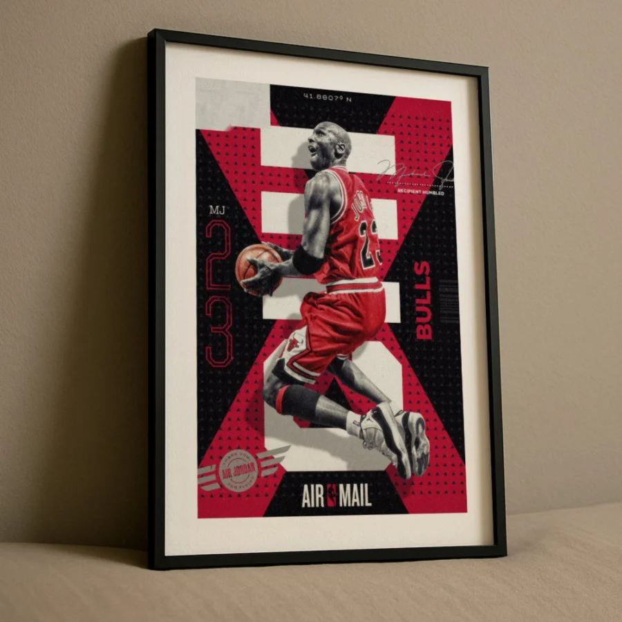 Cuadro de Michael Jordan