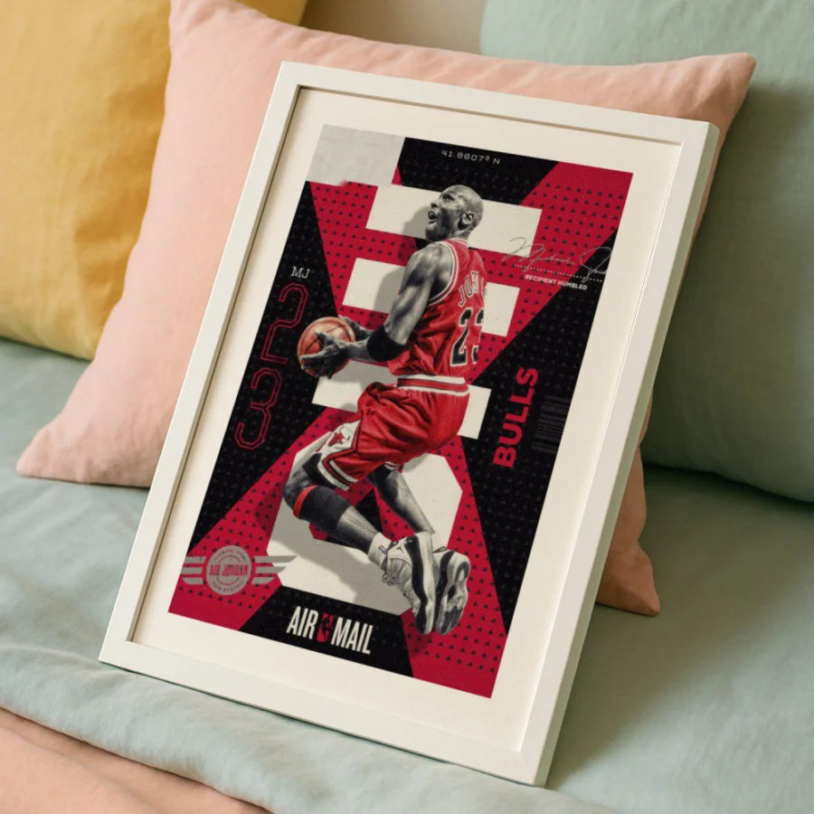 Cuadro de Michael Jordan
