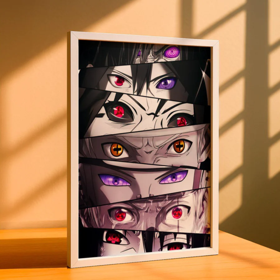 Cuadro de Naruto (ojos)