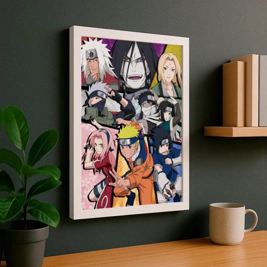 Cuadro de Naruto