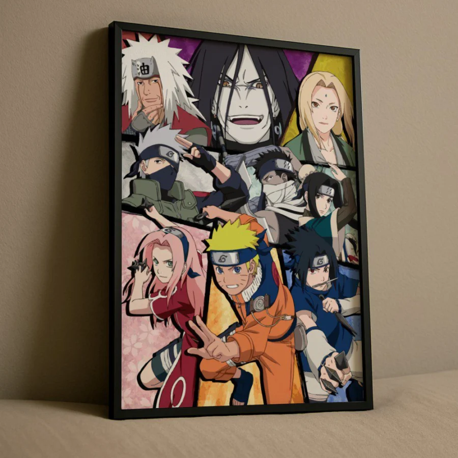 Cuadro de Naruto