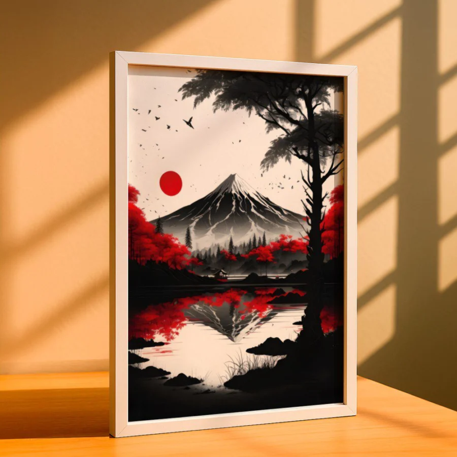 Cuadro de Naturaleza Japonesa