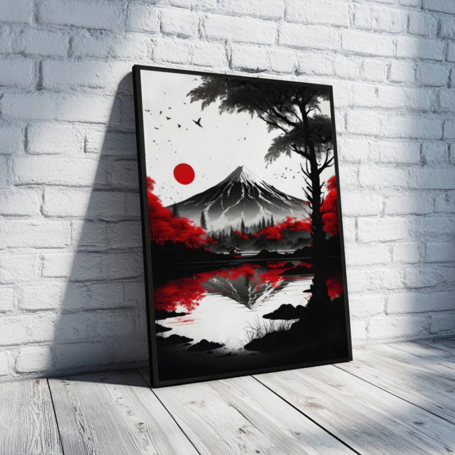 Cuadro de Naturaleza Japonesa