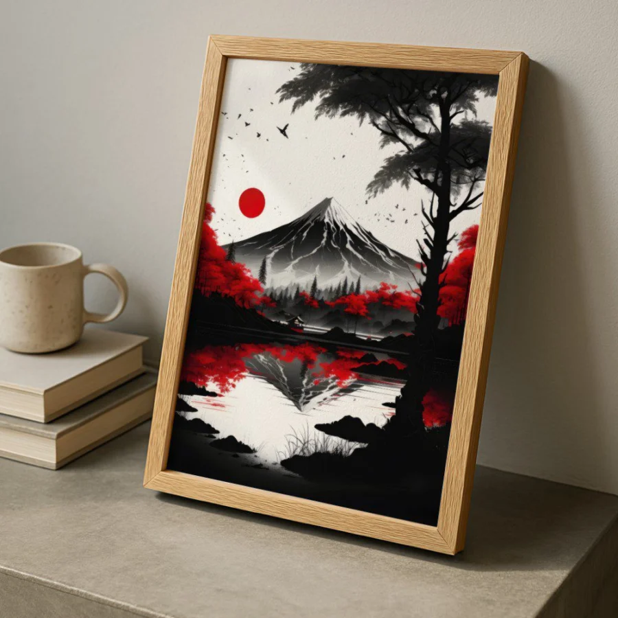 Cuadro de Naturaleza Japonesa