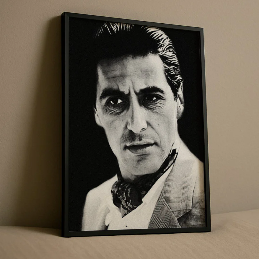 Cuadro de El Padrino - Michael Corleone