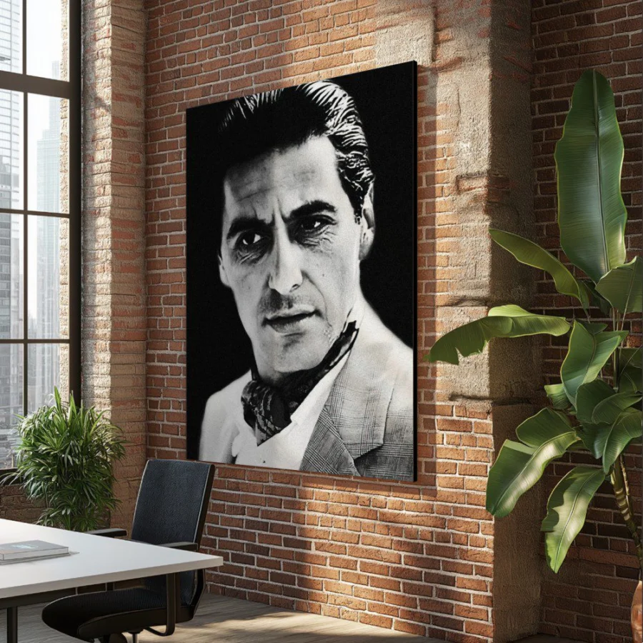 Cuadro de El Padrino - Michael Corleone