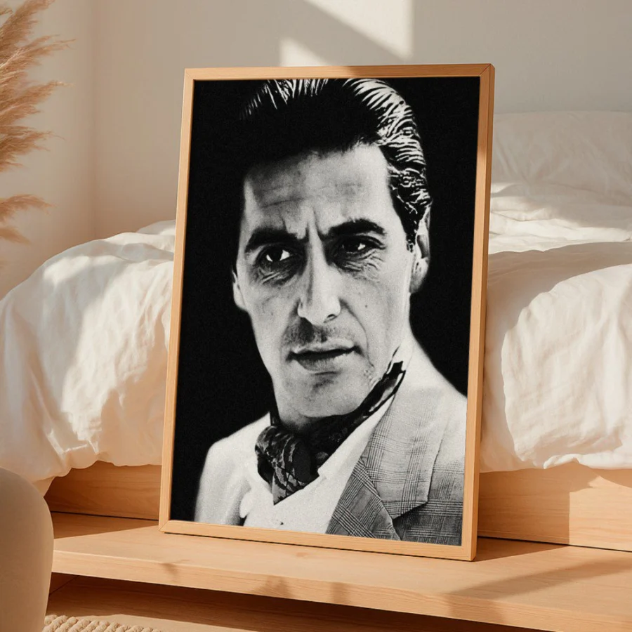 Cuadro de El Padrino - Michael Corleone