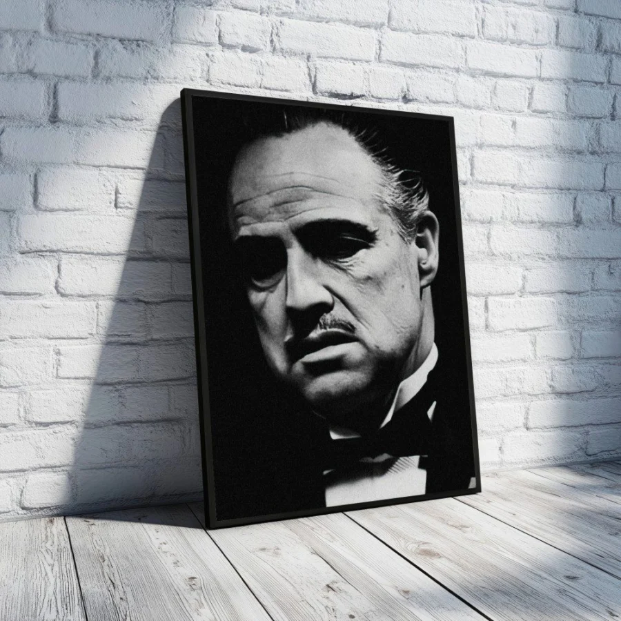 Cuadro de El Padrino - Vito Corleone