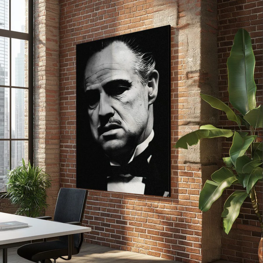 Cuadro de El Padrino - Vito Corleone