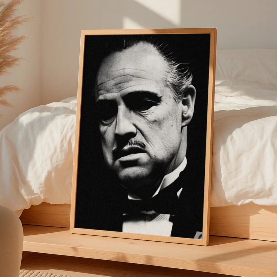 Cuadro de El Padrino - Vito Corleone