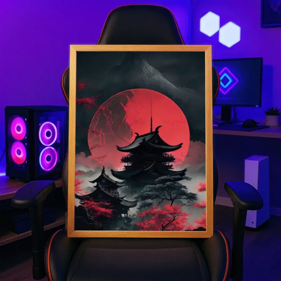 Cuadro de Red Moon