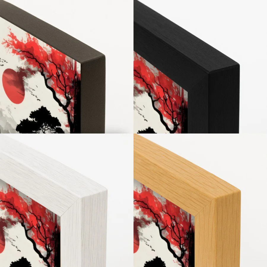 Cuadro de Río Rojo Japonés