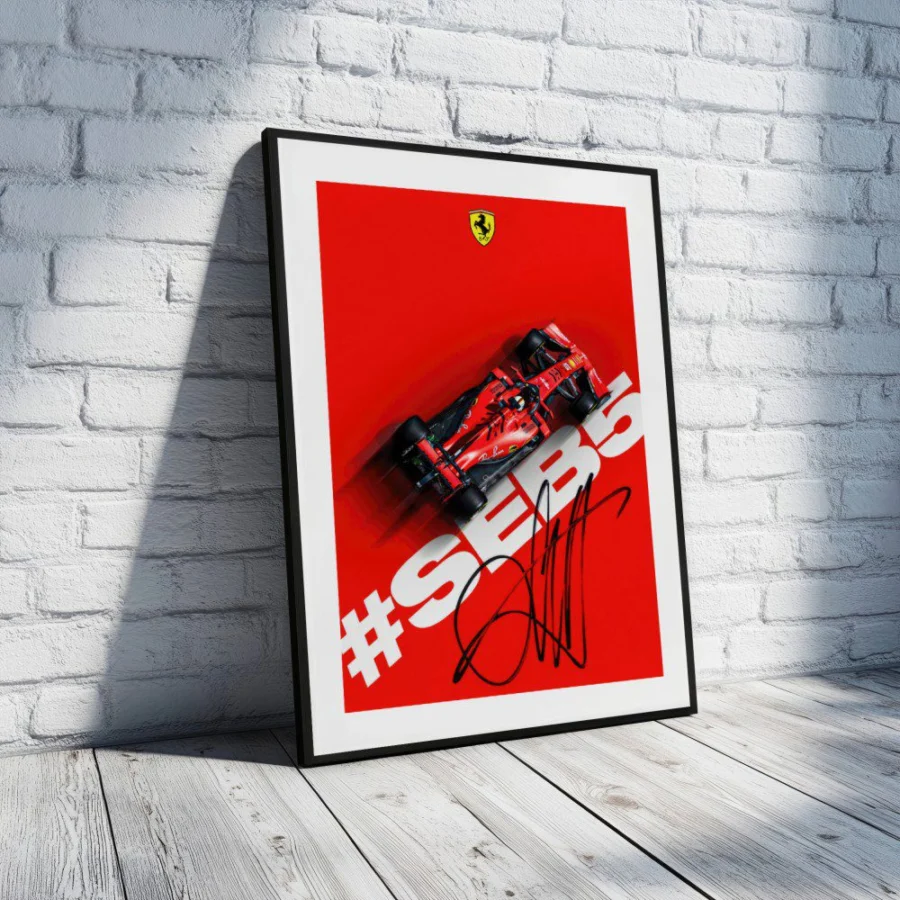 Cuadro de Sebastian Vettel