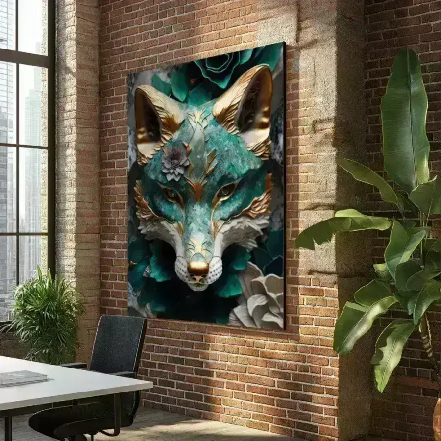 Cuadro de Zorro de Jade
